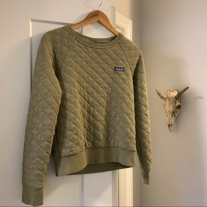 Patagonia Organic Cotton Quilt Crew Sweatshirt - S